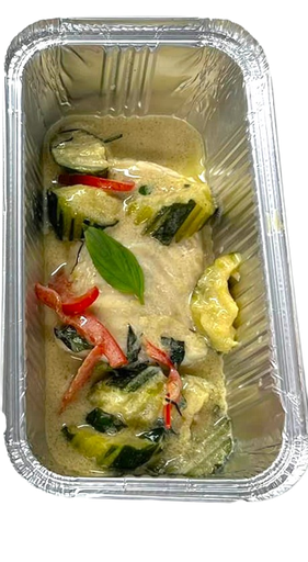 Poulet curry vert (300genviron)